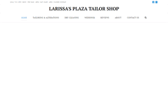 Desktop Screenshot of larissasplazatailor.com